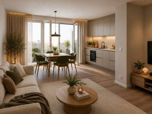 Maisonette zum Kauf 577.700 € 3 Zimmer 68,8 m² Geschoss 5/20 frei ab sofort Tafelhof Altstadt und engere Innenstadt 90443