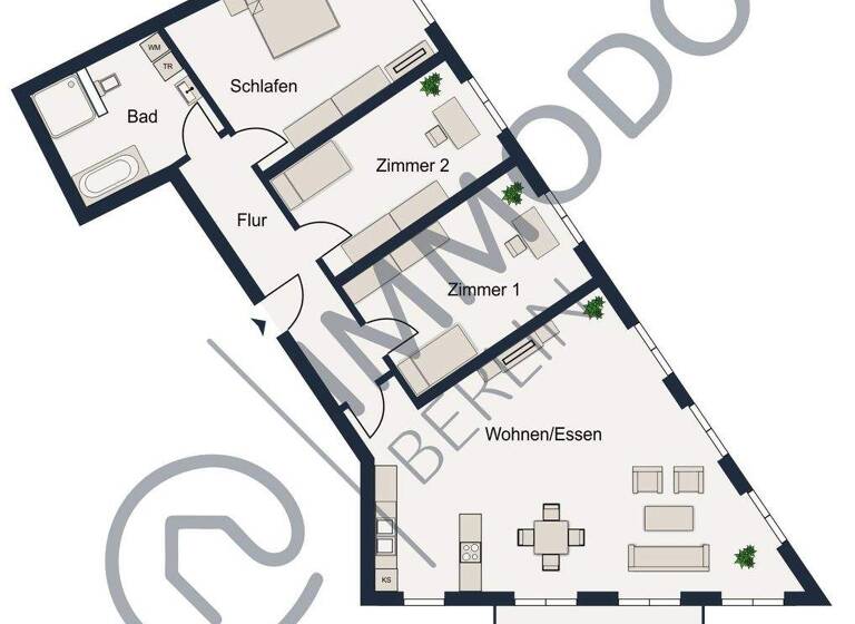 Wohnung zum Kauf 699.000 € 4 Zimmer 125 m² 1. Geschoss frei ab 01.11.2026 Französisch Buchholz Berlin 13127