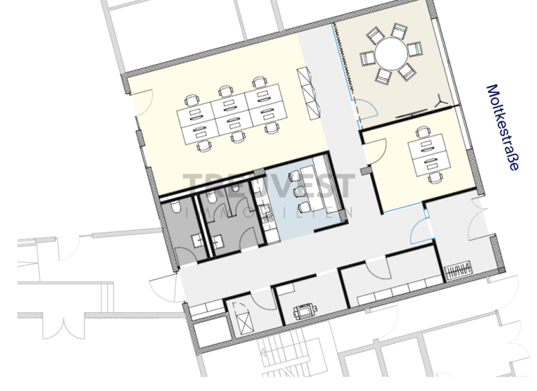 Bürofläche zur Miete provisionsfrei 20 € 792 m² Bürofläche teilbar ab 178 m² Pempelfort Düsseldorf 40477