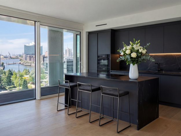 Wohnung zum Kauf - Erstbezug provisionsfrei 1.145.000 € 2 Zimmer 78,2 m² 5. Geschoss frei ab 01.01.2026 Hübenerstraße 8 HafenCity Hamburg 20457