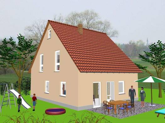 Einfamilienhaus zum Kauf provisionsfrei 265.700 € 4 Zimmer 106 m² 493 m² Grundstück Geilsheim 255 Geilsheim Wassertrüdingen 91717
