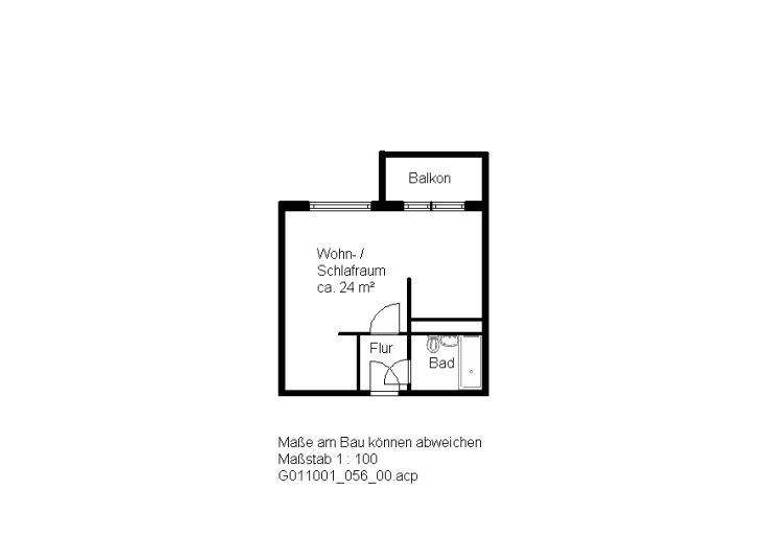Studio zur Miete 277 € 1 Zimmer 30,7 m² 4. Geschoss Waldmeisterstr. 19 Heide Nord Halle (Saale) 06120