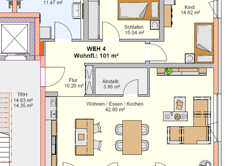 Wohnung zum Kauf - Erstbezug provisionsfrei 393.788 € 3 Zimmer 105 m² 1. Geschoss frei ab sofort Gerolzhofen 97447