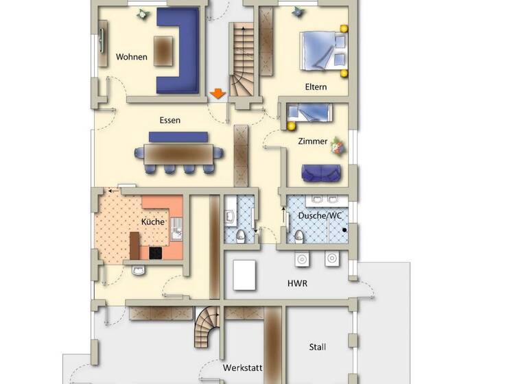 Haus zum Kauf provisionsfrei 14 Zimmer 437 m² 9.700 m² Grundstück Flögeln Geestland / OT Flögeln 27624