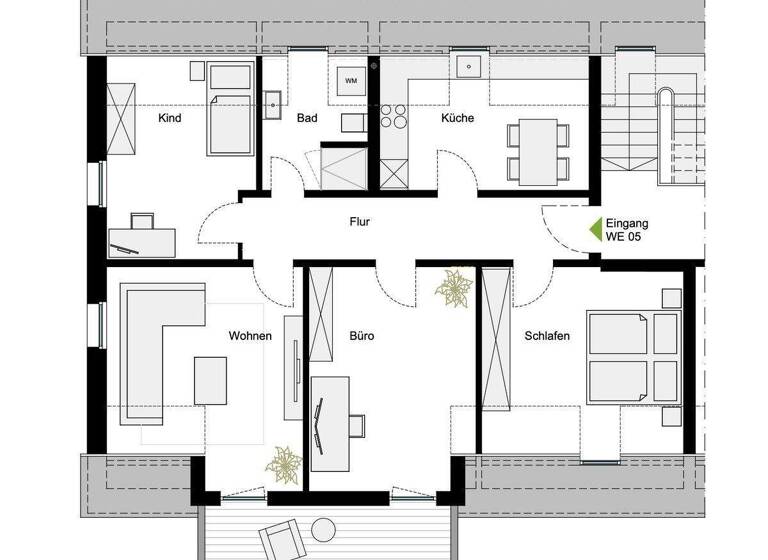 Wohnung zum Kauf provisionsfrei 258.495 € 4 Zimmer 92,2 m² 2. Geschoss Innenstadt Hof 95032