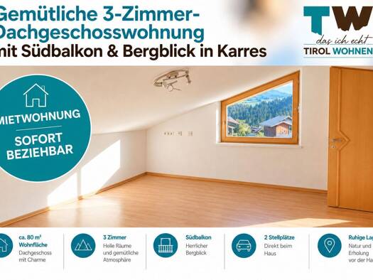 Wohnung zur Miete 760 € 80 m² Karres 6462