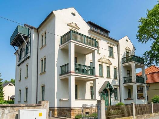 Wohnung zur Miete 610 € 2 Zimmer 48 m² Meißner Straße 52 Radebeul 01445