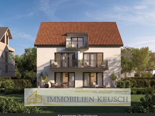 Wohnung zum Kauf - Erstbezug 387.000 € 3 Zimmer 93,6 m² 2. Geschoss Achim Achim 28832