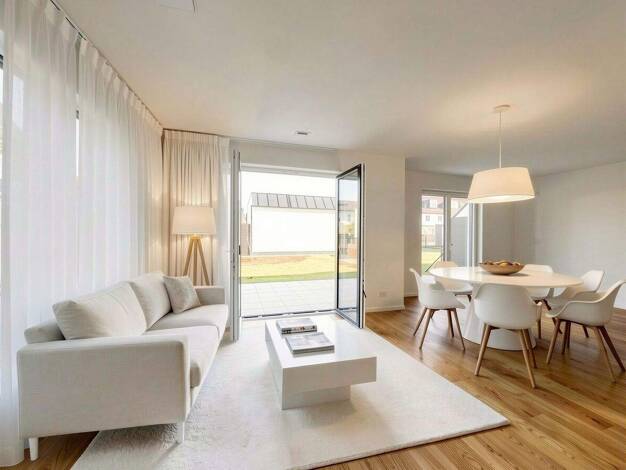 Wohnung zum Kauf - Neubau provisionsfrei 1.199.000 € 3 Zimmer 122 m² EG Kranichweg 33 Trudering-Riem München 81827