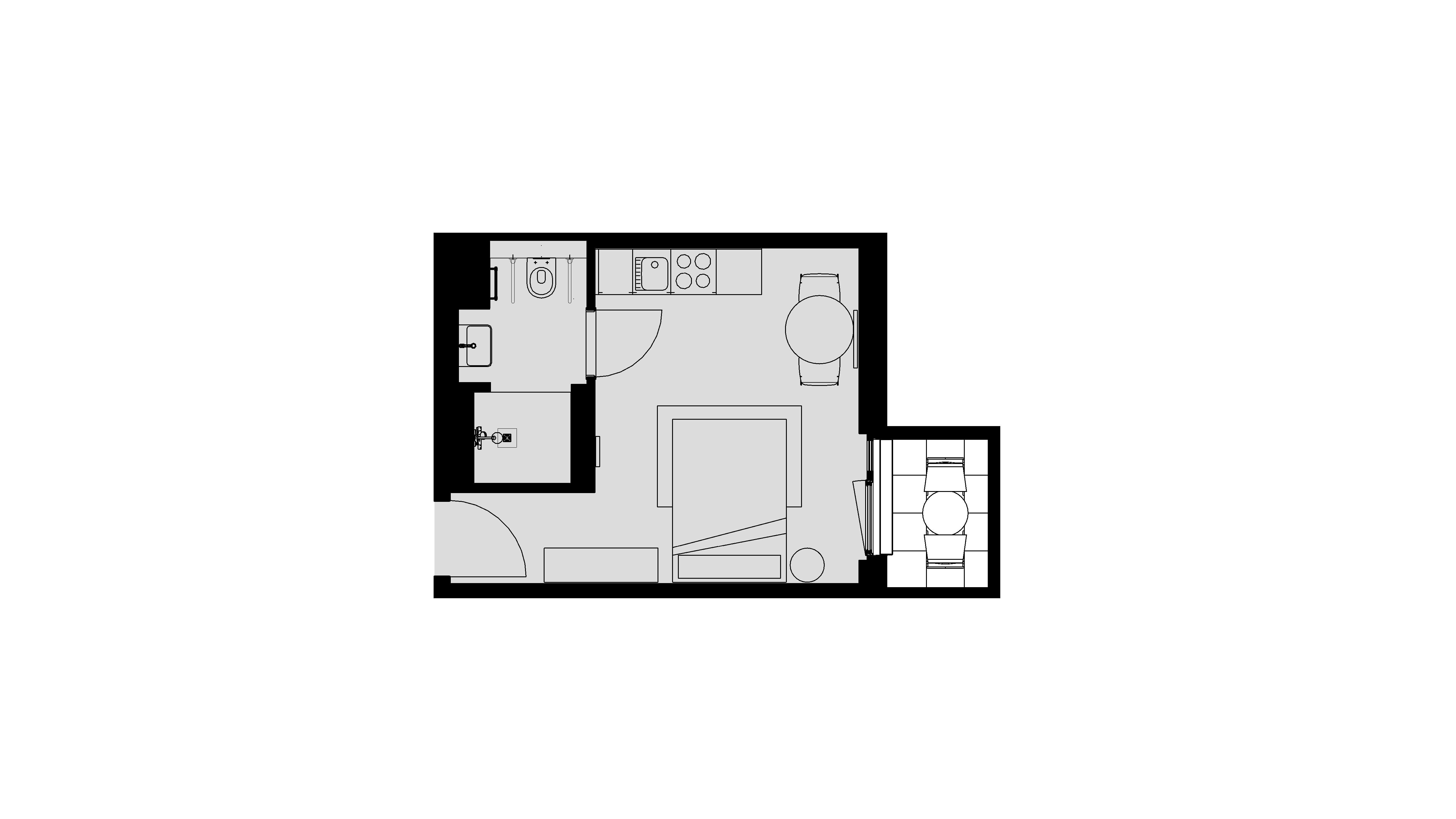 Wohnung zur Miete 850 € 1 Zimmer 25 m²<br/>Wohnfläche 2.<br/>Geschoss Zentrum - Nord Leipzig 04105