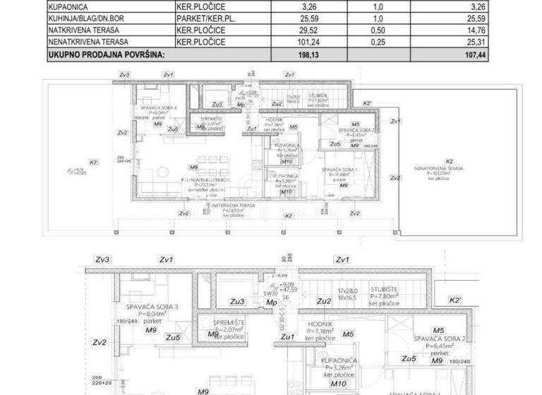 Wohnung zum Kauf 483.480 € 4 Zimmer 107 m² 2. Geschoss Mejasi - Sirobuja