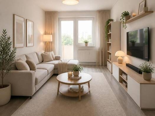 Wohnung zur Miete 535 € 4 Zimmer 89 m² 3. Geschoss Auerbachstraße 20 Lusan Gera 07549