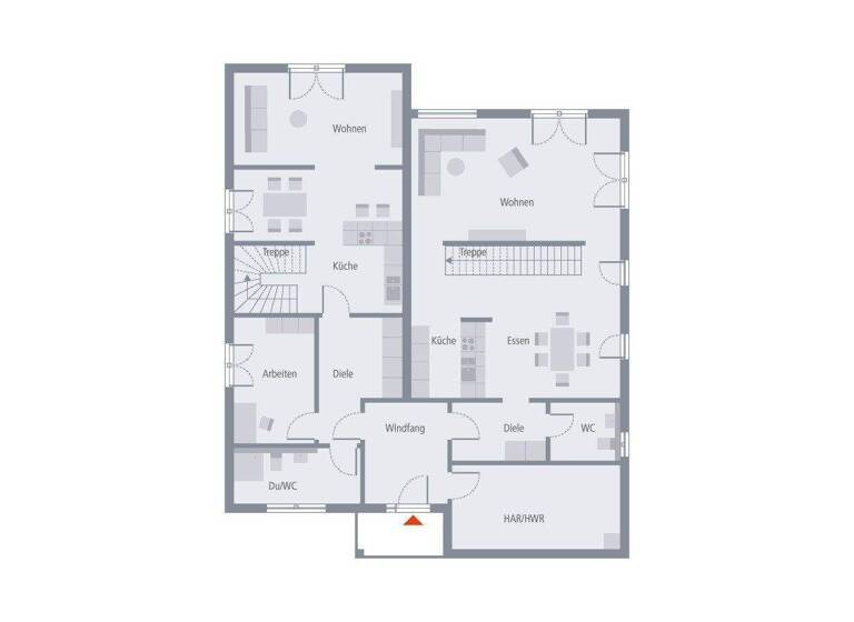 Mehrfamilienhaus zum Kauf 1.161.800 € 8 Zimmer 327 m² 1.100 m² Grundstück Lieblos Gründau 63584