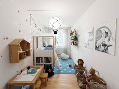 Wohnung zur Miete 398 € 3 Zimmer 61,3 m² 4. Geschoss Scharnhorststraße 12 Herrenberg Erfurt 99099