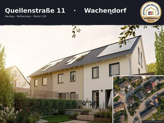 Reihenendhaus zum Kauf - Erstbezug provisionsfrei 643.224 € 6 Zimmer 149 m² 283 m² Grundstück frei ab sofort Quellenstraße 11 Wachendorf Cadolzburg 90556