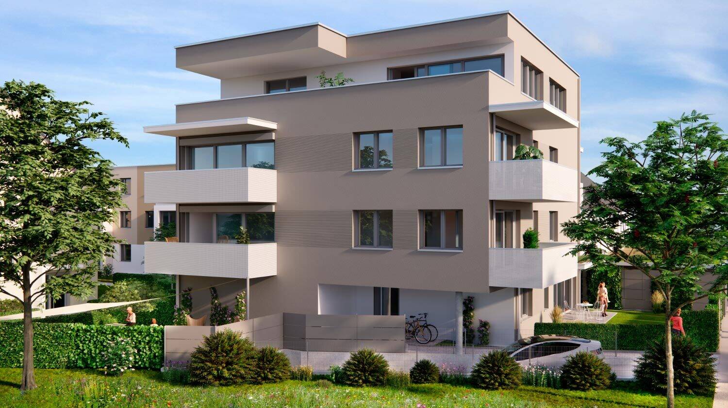 NEUBAU - Eigentumswohnungen mit Weitblick im RieterBogen Kornburg – Käte-Reichert-Str. 28, 90455 Nürnberg – Vorschaubild 2