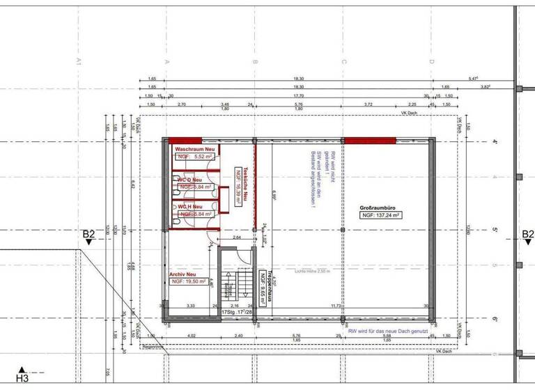 Bürofläche zur Miete provisionsfrei 1.380 € 200 m² Bürofläche Industriegebiet 6 Ensheim Büdingen 66129