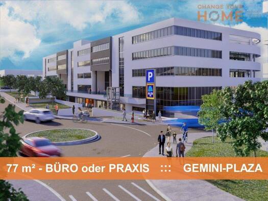 Bürofläche zur Miete - Erstbezug provisionsfrei 77 m² Bürofläche Siemensstraße 7 Wiesbaden Limburg 65549