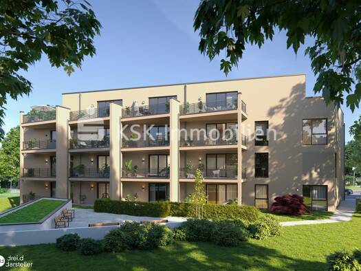 Wohnung zum Kauf - Neubau 360.000 € 2 Zimmer 65 m² 1. Geschoss Siegburg 53721