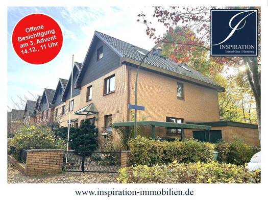 Stadthaus zum Kauf 629.000 € 5 Zimmer 129,2 m² 356 m² Grundstück Poppenbüttel Hamburg 22399
