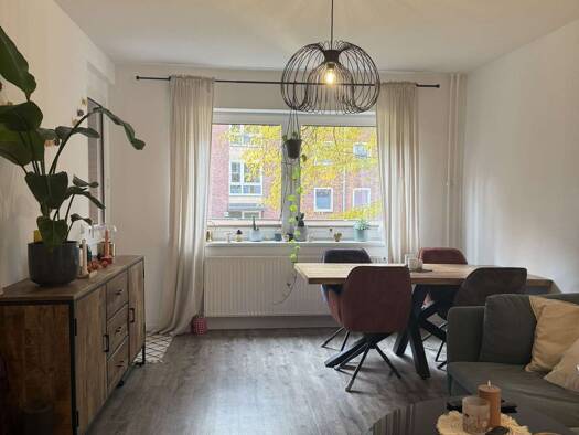 Wohnung zur Miete 796 € 2 Zimmer 52 m² Geschoss 1/4 frei ab 01.09.2026 Barmbek-Nord Hamburg 22305