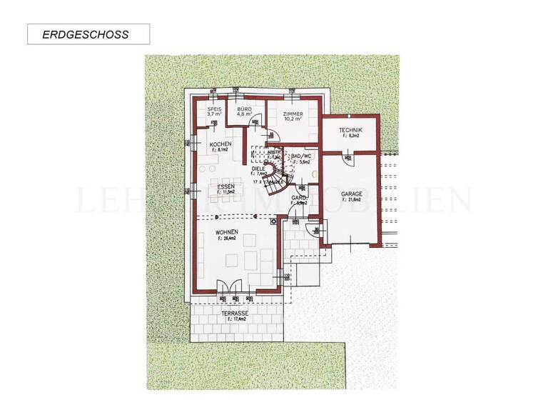 Einfamilienhaus zum Kauf 718.000 € 7 Zimmer 146 m² 586 m² Grundstück Kalsdorf bei Graz 8401