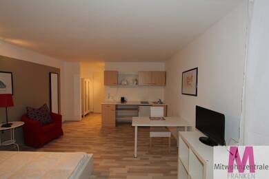 Wohnung zur Miete Wohnen auf Zeit 590 € 1 Zimmer 24 m² frei ab sofort Südstadt Fürth 90763