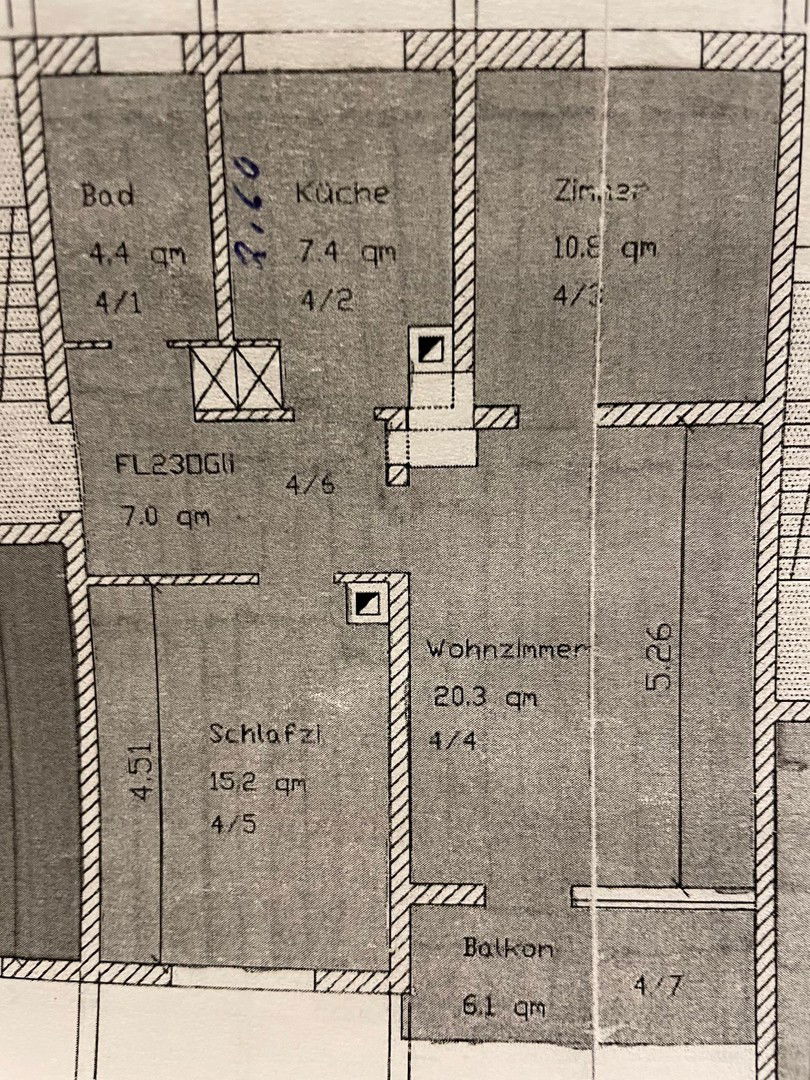 Wohnung zur Miete 620 € 3 Zimmer 65 m² 2. Geschoss Ebingen Albstadt 72458