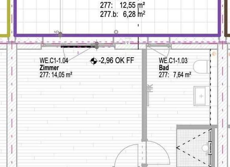 Wohnung zur Miete - Erstbezug 1.890 € 3 Zimmer 83,9 m² Poppenbüttel Hamburg 22399