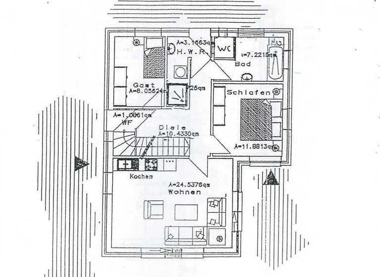 Mehrfamilienhaus zum Kauf 239.000 € 5 Zimmer 132 m² 646 m² Grundstück Friedeburg Friedeburg , Ostfriesl 26446