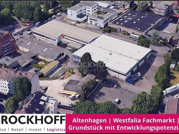 Halle/Industriefläche zur Miete 3.827,7 m² Lagerfläche teilbar ab 230 m² Altenhagen Hagen 58097