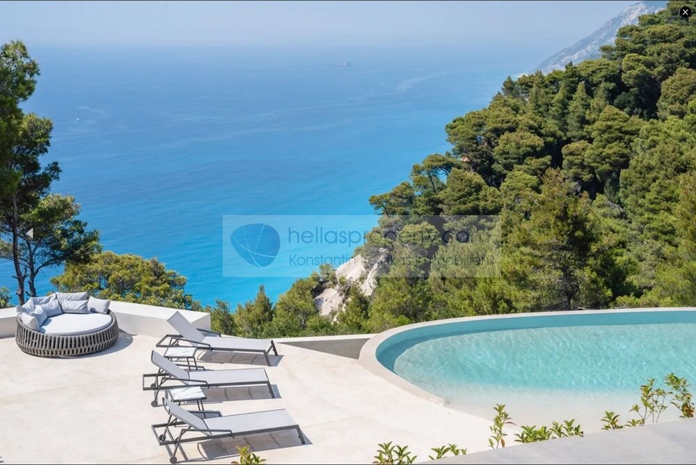 Villa zum Kauf 3.000.000 € 9 Zimmer 280 m²<br/>Wohnfläche 7.000 m²<br/>Grundstück Lefkada 31100