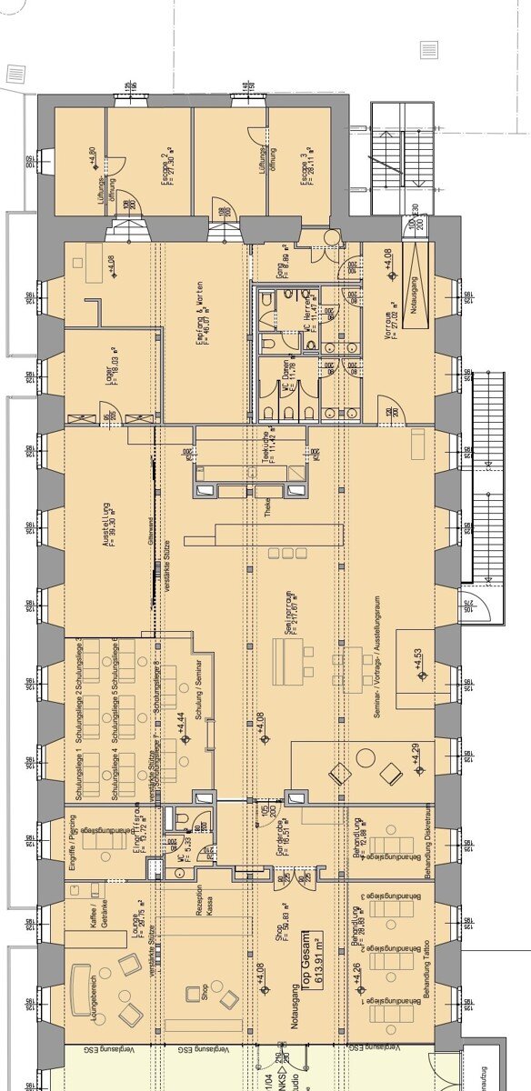 Bürofläche zur Miete provisionsfrei 3.065 € 613 m²<br/>Bürofläche Hauptstraße 4 Bürs 6706