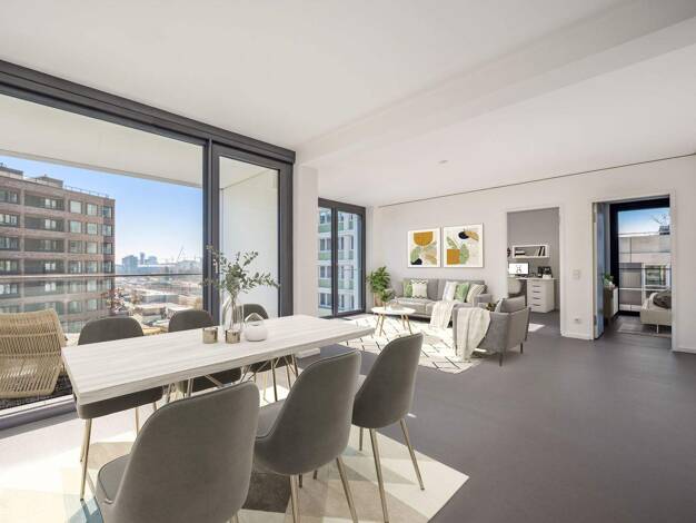 Wohnung zur Miete - Erstbezug 2.110 € 3 Zimmer 87,8 m² 5. Geschoss Heidestraße 39 Moabit Berlin 10557