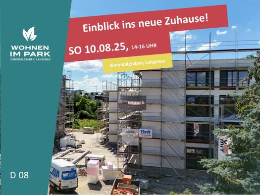 Wohnung zum Kauf - Neubau provisionsfrei 318.900 € 2 Zimmer 61,3 m² 1. Geschoss Am Simontalgraben 23 Langenau 89129