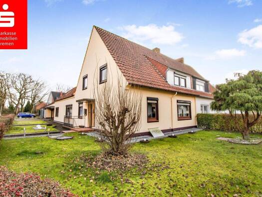 Doppelhaushälfte zum Kauf 265.000 € 6 Zimmer 145,8 m² 525 m² Grundstück Farge Bremen 28777