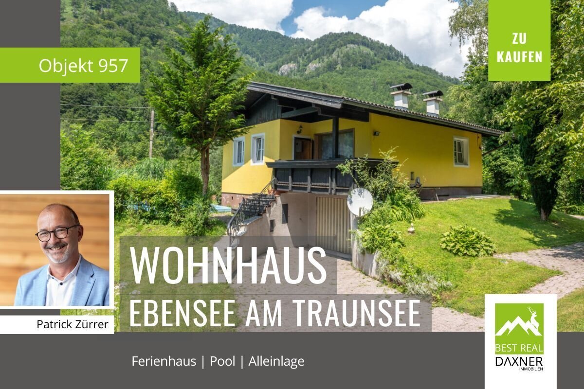 Haus zum Kauf 369.000 € 4 Zimmer 1.002 m²<br/>Grundstück Ebensee 4802