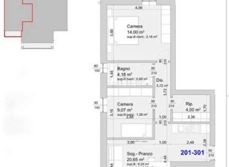 Wohnung zum Kauf - Erstbezug 414.000 € 3 Zimmer 83 m² Caorle 30021