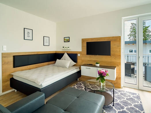 Studio zur Miete - Erstbezug Wohnen auf Zeit 1.595 € 1 Zimmer 33 m² Dieselstraße 8 Bad Nauheim 61231