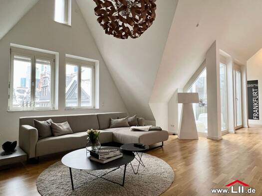 Wohnung zur Miete 3.300 € 5 Zimmer 157 m² 4. Geschoss Altstadt Frankfurt 60311