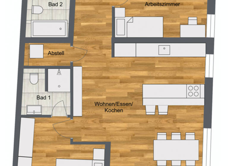 Wohnung zum Kauf 449.500 € 4 Zimmer 114,5 m² 2. Geschoss Mölln 23879
