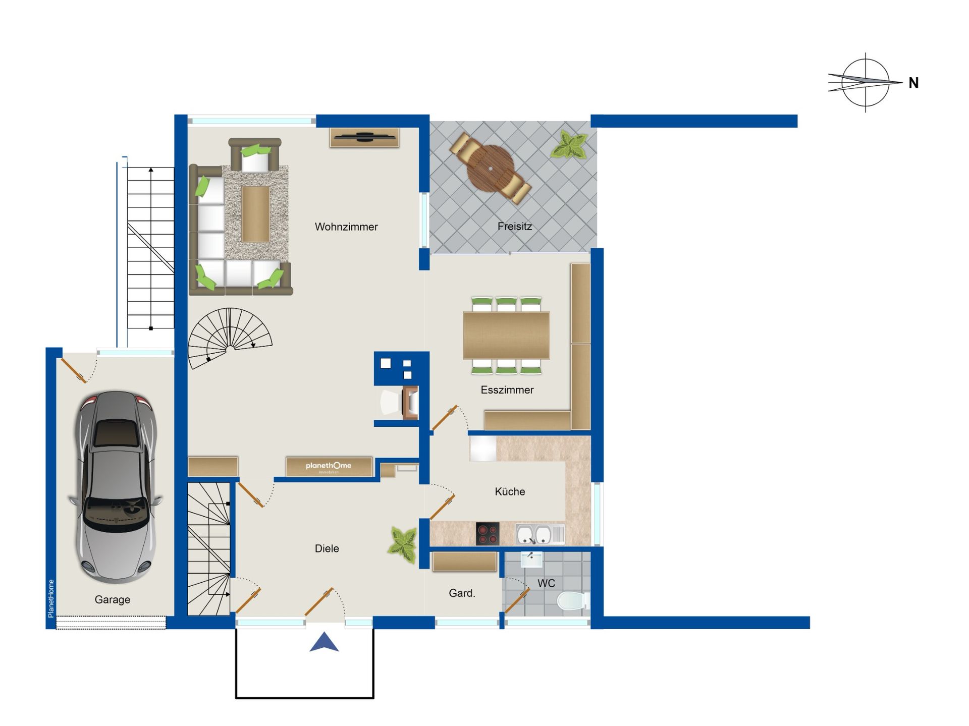 Einfamilienhaus zum Kauf 399.000 € 6 Zimmer 187,1 m²<br/>Wohnfläche 630 m²<br/>Grundstück Wörrstadt Wörrstadt 55286