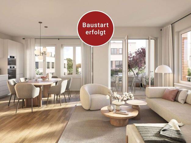 Wohnung zum Kauf - Neubau provisionsfrei 569.500 € 3 Zimmer 77,5 m² EG Georg-Hermann-Allee Bornstedter Feld Potsdam 14469