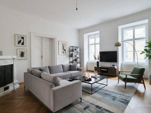 Wohnung zur Miete 1.990 € 4 Zimmer 139,7 m² 2. Geschoss Wien 1030