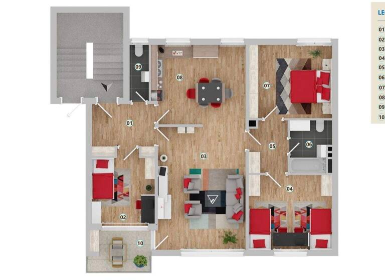 Wohnung zum Kauf 235.000 € 4 Zimmer 92 m² 3. Geschoss Coburg 96450