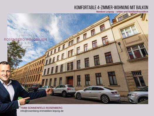 Wohnung zum Kauf 339.900 € 4 Zimmer 100 m² 1. Geschoss Kreuzstraße 9 WE02 Zentrum-Ost Leipzig 04103