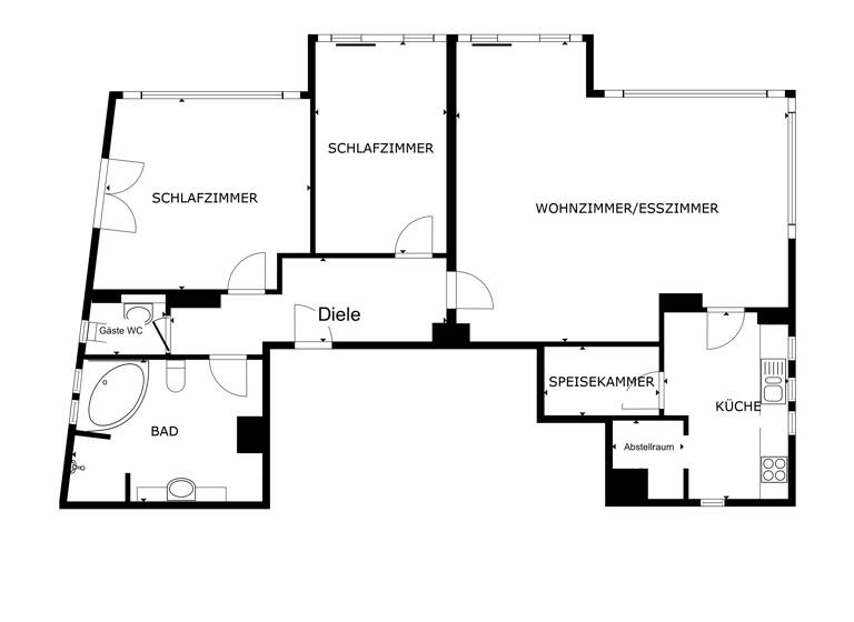 Wohnung zum Kauf 750.000 € 3 Zimmer 131 m²<br/>Wohnfläche Dachgeschoss<br/>Geschoss Ost Rosenheim 83022