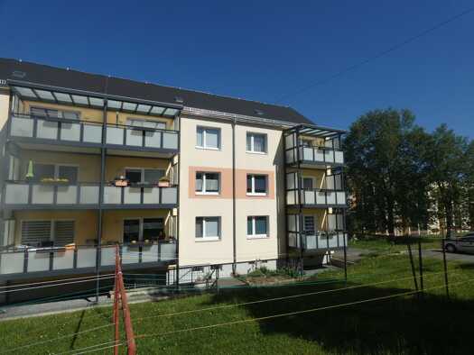 Wohnung zur Miete - Erstbezug 420 € 3 Zimmer 58 m² 1. Geschoss frei ab 01.10.2026 Am Oelschweg 4 Schleiz Schleiz 07907