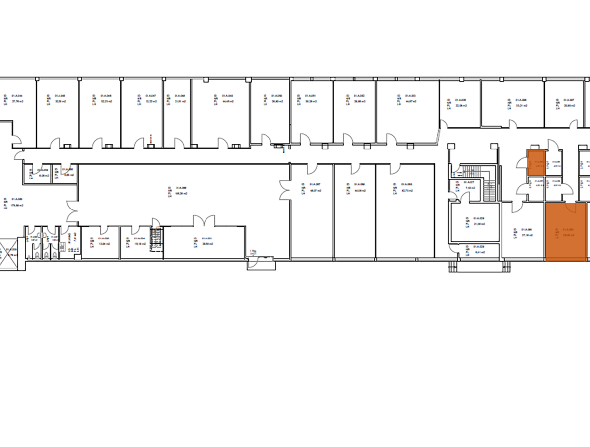 Bürofläche zur Miete 6,50 € 26,1 m²<br/>Bürofläche Hans-Grüninger-Weg 11/14 Markgröningen Markgröningen 71706