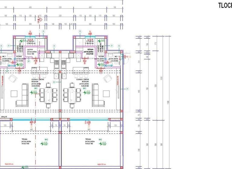 Wohnung zum Kauf 440.000 € 3 Zimmer 167 m² 1. Geschoss Sibenik